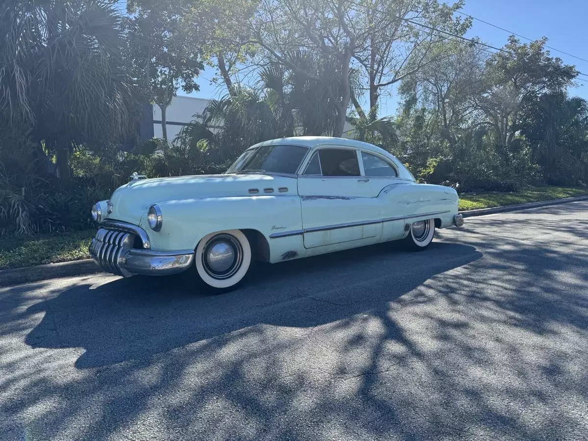 1950 Buick Super Green Sedanette 1950 Buick Super Sedanette