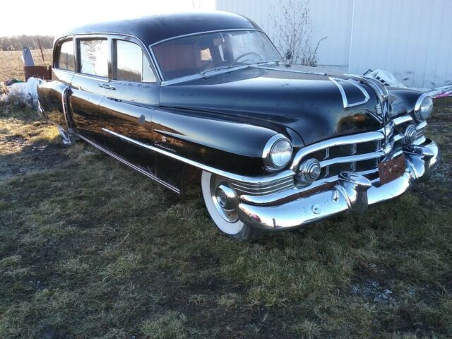 1950 Cadillac S&S Hearse original unrestored V8 and 3 speed man 31,000 mile 1950 Cadillac Commercial Chassis