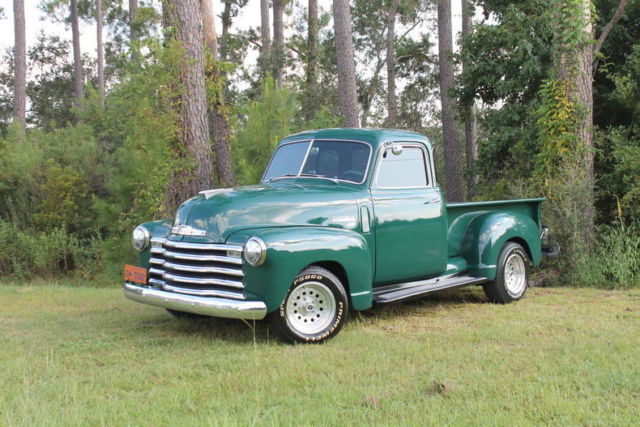 1950 Chevrolet 3100 0 Hunter Green 350 V8 350 trans, a/c,new paint 1950 Chevrolet Other Pickups --