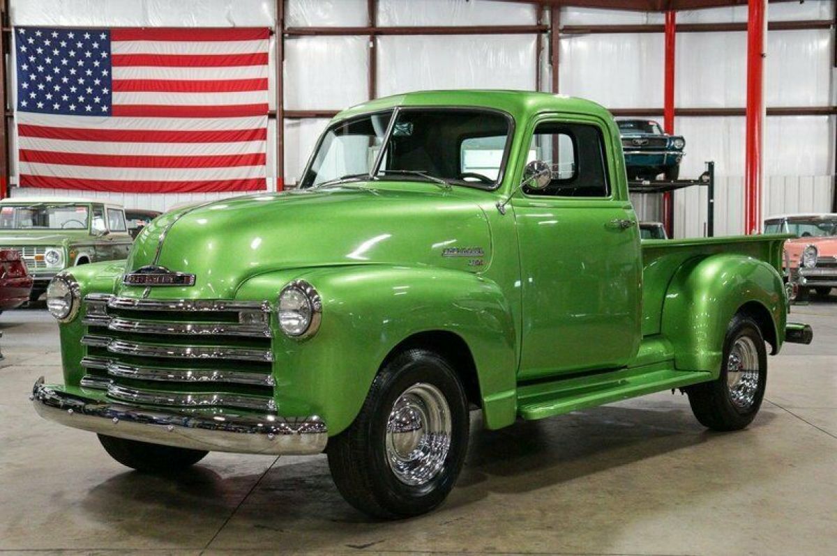 1950 Chevrolet 3100 540 Miles Sour Apple Metallic Pickup Truck 350ci V8 Automat 1950 Chevrolet Other Pickups