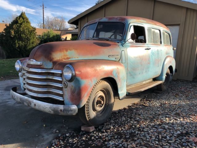 1950 Chevrolet carryall suburban 1949 1951 1952 1953 1948 panel truck 1/2 ton 1950 Chevrolet Suburban