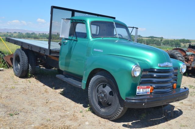 1950 CHEVROLET CHEVY 2 TON FLATBED TRUCK 1950 Chevrolet Other