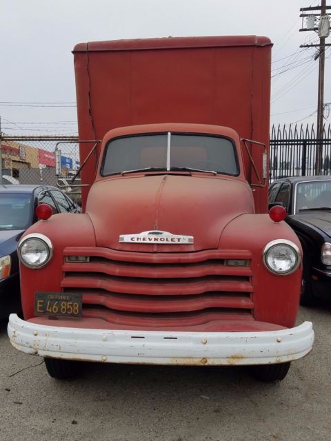 1950 Chevrolet Chevy Commercial Box Truck Duelly 1950 Chevrolet Other Pickups