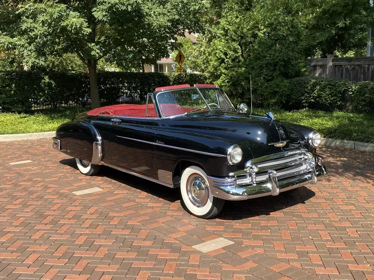 1950 Chevrolet Deluxe Convertible Black deluxe 1950 Chevrolet Deluxe deluxe
