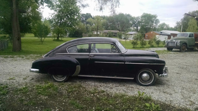 1950 Chevrolet Fleetline Deluxe 216 I6 3 spd manual 2 door all original 1950 Chevrolet Fleetline Deluxe
