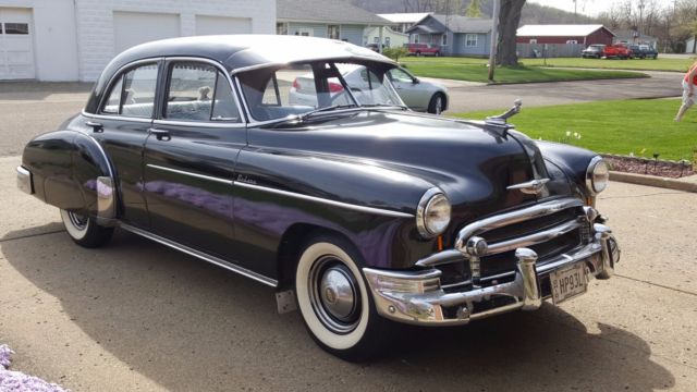 1950 Chevrolet Fleetline Deluxe Sedan Automatic 2-speed 1950 Chevrolet Fleetline