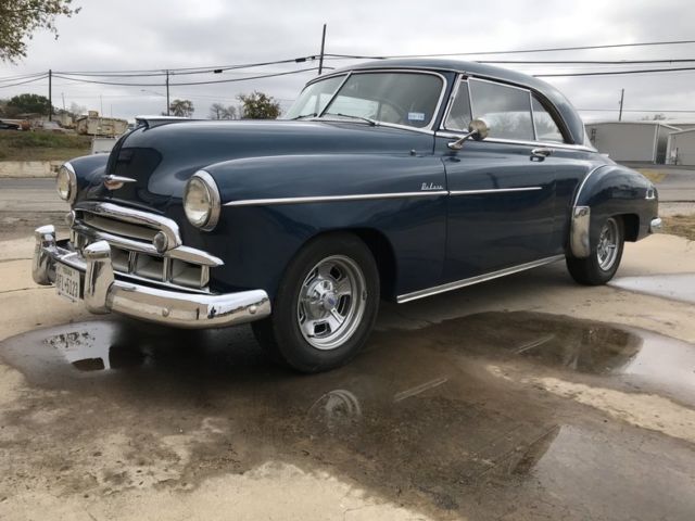 1950 Chevrolet Hard Top 1407 Miles Blue Sedan 350 700 R4 Automatic Overdrive 1950 Chevrolet Hard Top --