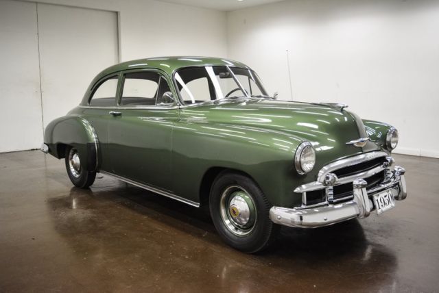 1950 Chevrolet Styleline 1890 Miles Green 6 Cyl 3 Speed Manual 1950 Chevrolet Styleline --
