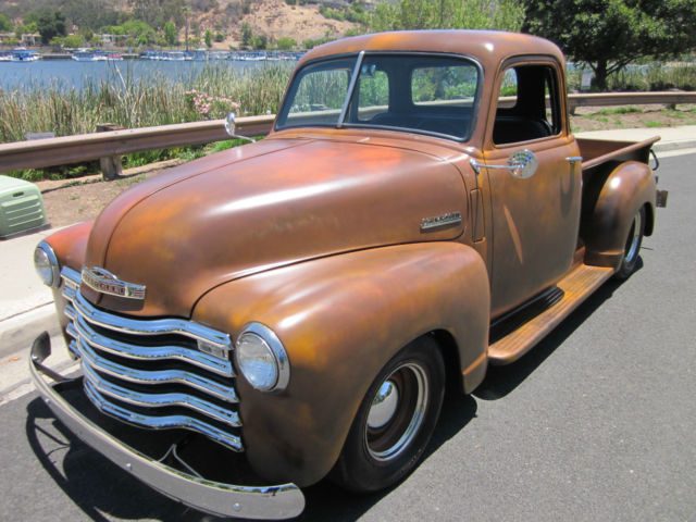 1950 Chevy 3100 five window patina HotRod 350/350 mustang ii 10bolt rear 1950 Chevrolet Other Pickups