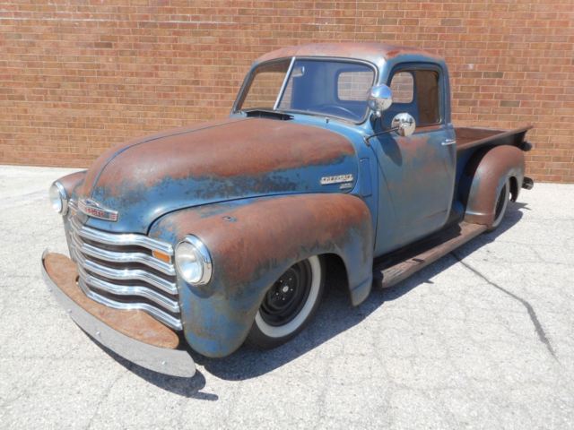 1950 Chevy 3100 Short Box Truck REAL DEAL PATINA Update 350 Heidts Lowered 1950 Chevrolet Other Pickups