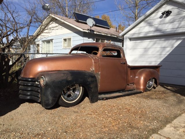 1950 Chevy Chopped Dropped Bagged Hot Rat Rod Mean Kustom Truck 1950 Chevrolet C/K Pickup 1500
