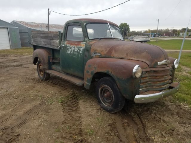 1950 Chevy Pickup Truck Great Patina Super Solid North Dakota Farm Find ratrod 1950 Chevrolet Other Pickups
