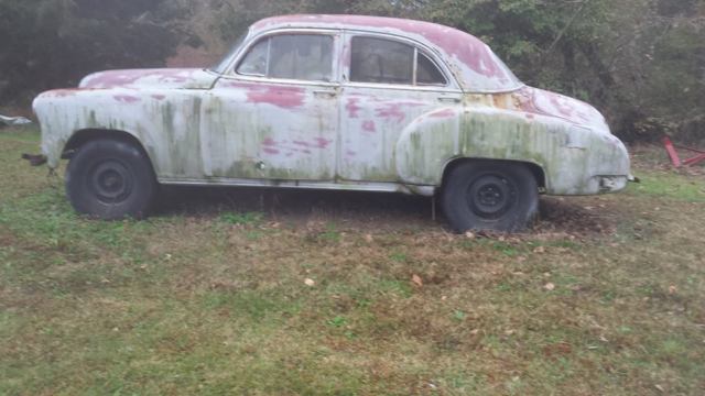 1950 CHEVY, PROJECT. SETUP FOR SBC, HAS CAMARO REAR END. SOLID BODY. GOOD INTERI 1950 Chevrolet Other