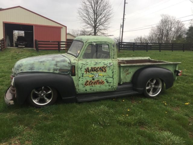 1950 CHEVY RAT ROD. ON S-10 CHASSIS. POWER STEARING. DISC REAR BRAKES CRATE 350 1950 Chevrolet Other Pickups