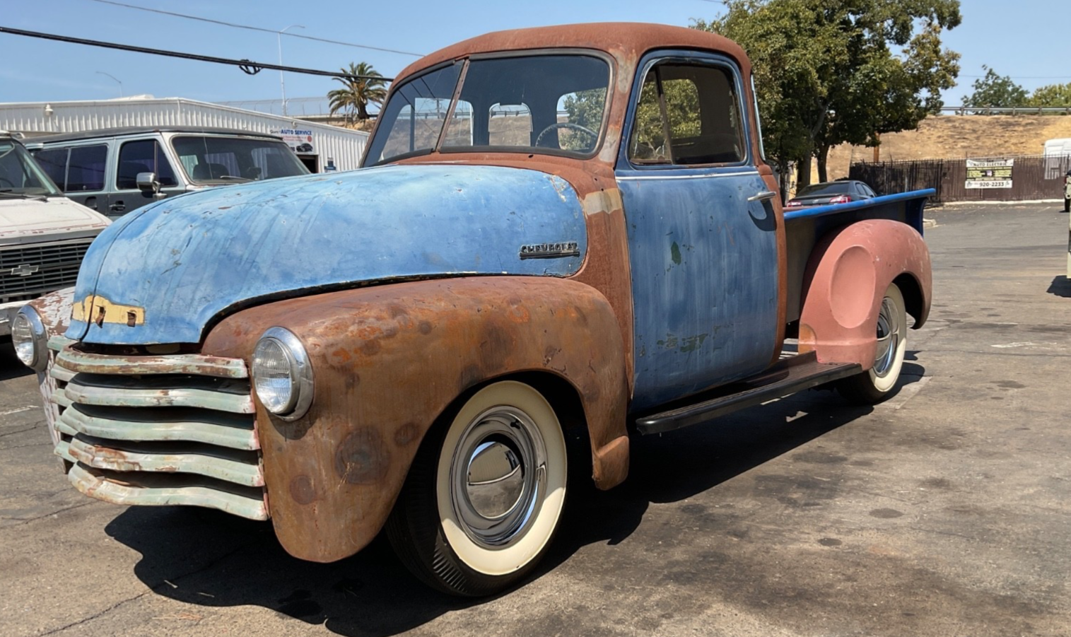 1950 Chevrolet C-10 Half ton Chevy 3100 short bed pick up hot rat rod bomb - photo 3