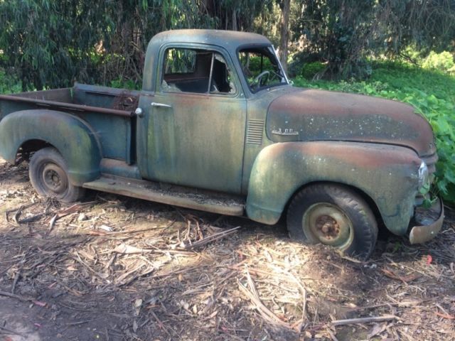 1950 chevy truck- Barn Find-NO RESREVE HAS TO GO. 1950 Chevrolet Other Pickups