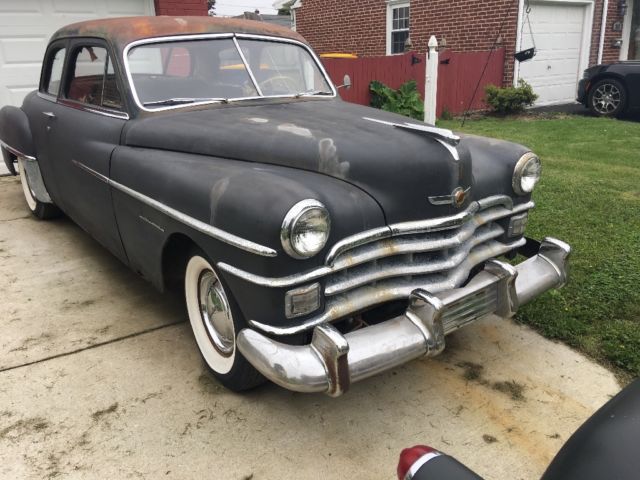 1950 Chrysler Windsor 2 door coupe. Rat rod chevy ford dodge Plymouth barn find 1950 Chrysler Other