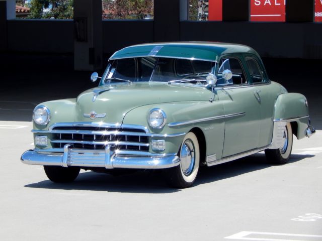 1950 Chrysler Windsor Club Coupe V8 Automatic AC - photo 2