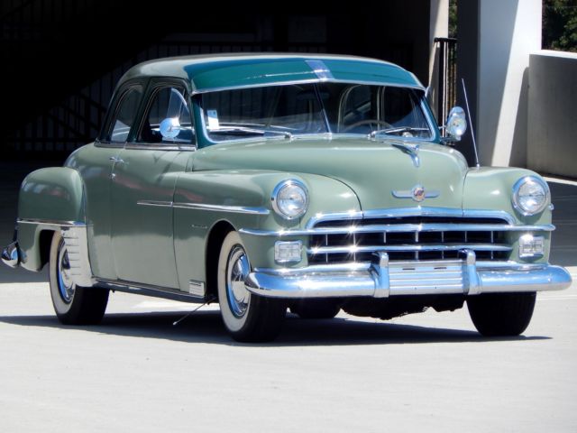 1950 Chrysler Windsor Club Coupe V8 Automatic AC - photo 4