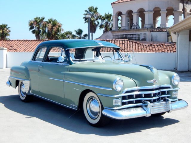 1950 Chrysler Windsor Club Coupe V8 Automatic AC - photo 6