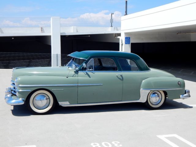 1950 Chrysler Windsor Club Coupe V8 Automatic AC - photo 8