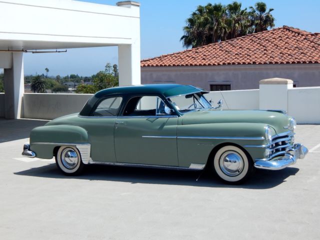 1950 Chrysler Windsor Club Coupe V8 Automatic AC - photo 9