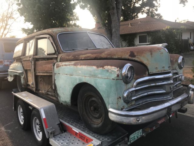 1950 Dodge Coronet Woody Woodie + 1950 Dodge Coronet 4-door Chrysler 1950 Dodge Coronet