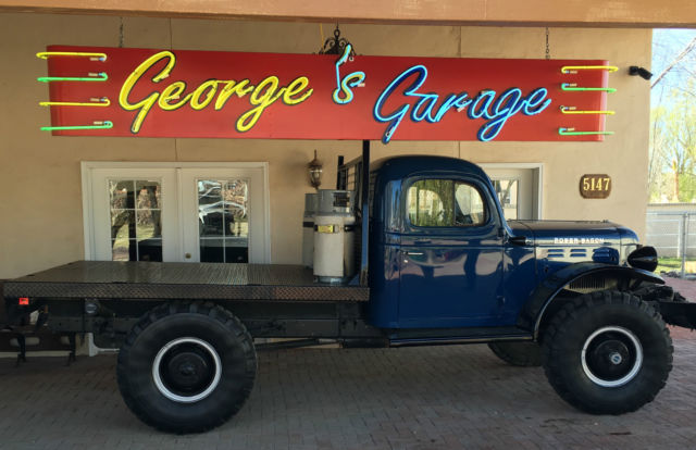 1950 Dodge Power Wagon Custom Flat Bed Truck NO RESERVE 1950 Dodge Power Wagon