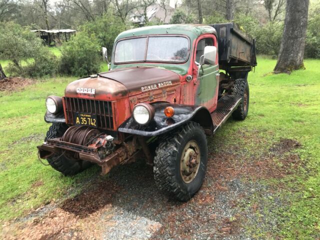 1950 Dodge Power Wagon with Gar Wood Dump Bed 1950 Dodge Power Wagon