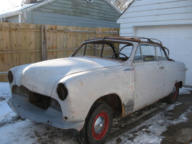 1950 ford convertible project car 1950 Ford Other 2 DOOR CONVERTIBLE