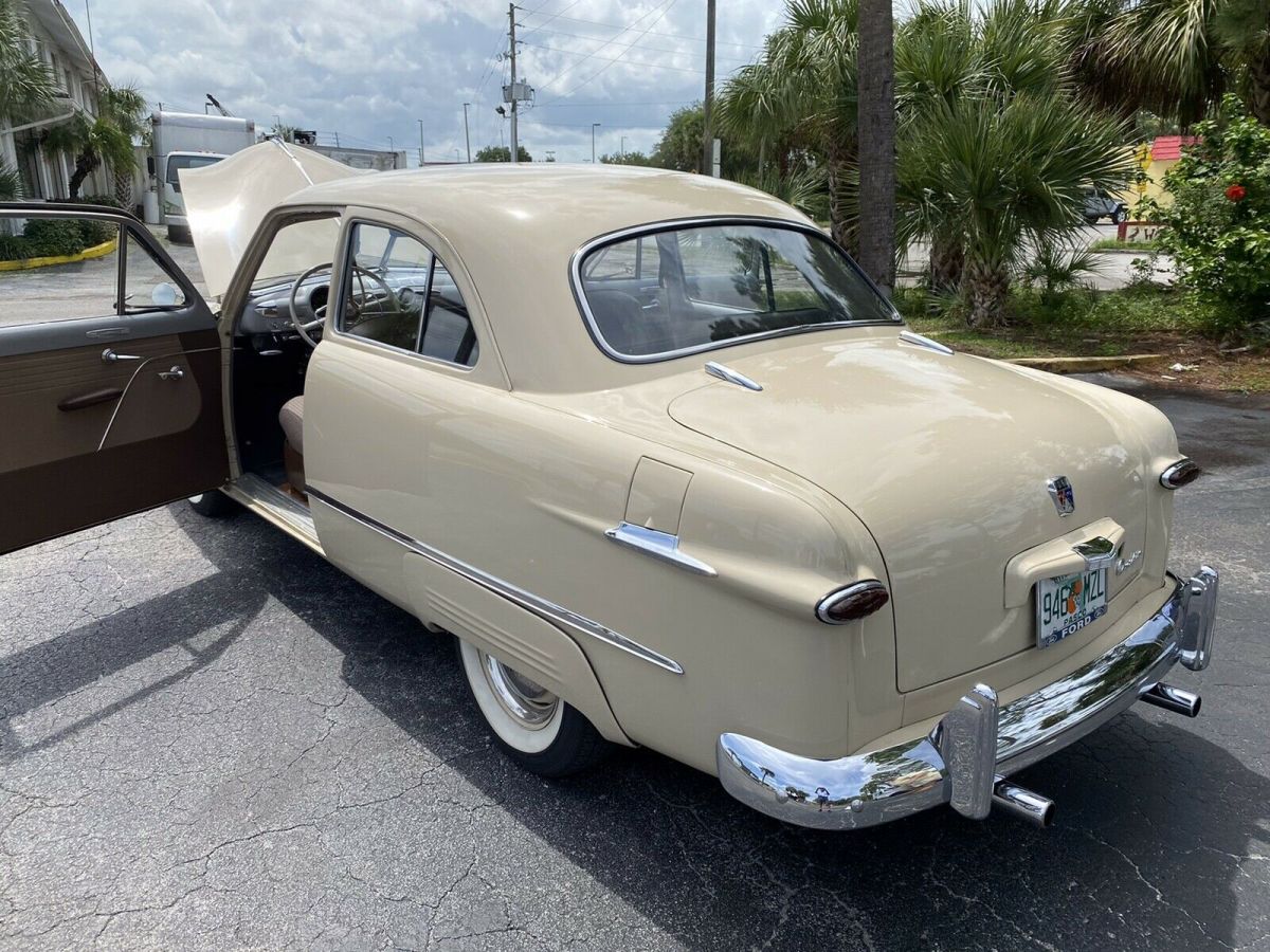 1950 Ford Custom Coupe Brown RWD Manual custom 1950 Ford Custom custom