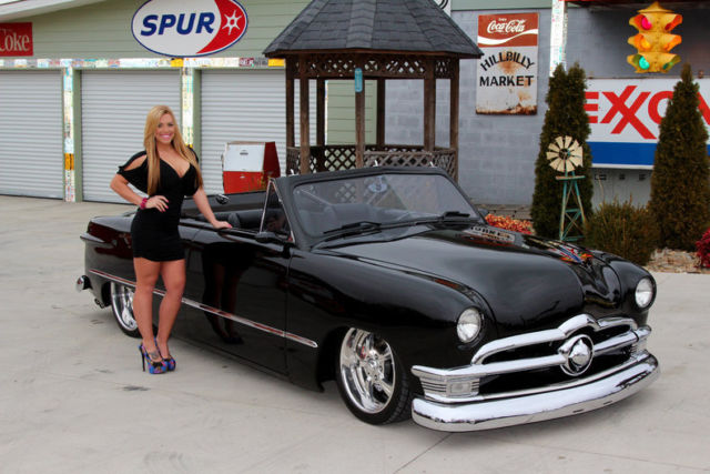 1950 Ford Custom V8 Convertible Fuel Injected PS AC 4WPDB 700R Overdrive Trans 1950 Ford Custom V8