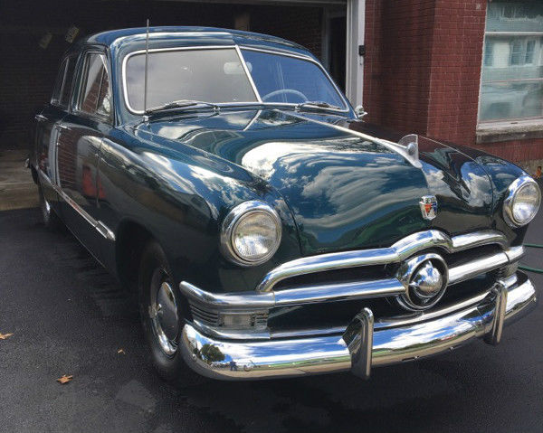 1950 Ford Custom V8 Flathead Car Hawthorn Green Base Model 3.9L 8BA 4 Four Door 1950 Ford Other Base