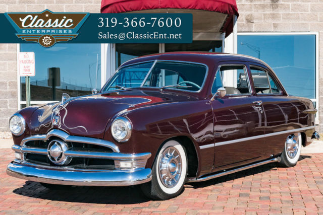 1950 Ford Deluxe Deluxe Club Coupe 5.0 Liter 5 Speed Manual Coupe Burgundy Metal 1950 Ford Other Deluxe Club Coupe