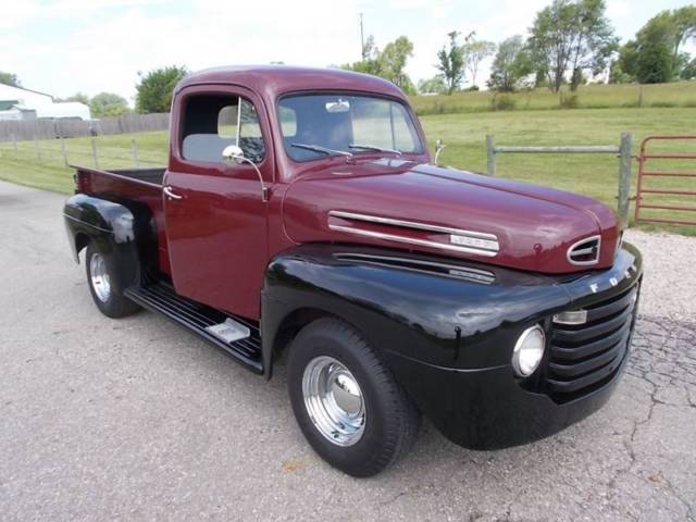 1950 Ford F-100 SHORTBED Pickup Truck 351 Winsor V8, Automatic 4-Sp, AC, PS, PDB 1950 Ford F-100 SHORTBED