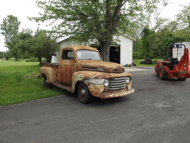1950, Ford, F1, Pickup Barn find project No Reserve ratrod 1950 Ford Other Pickups Pickup