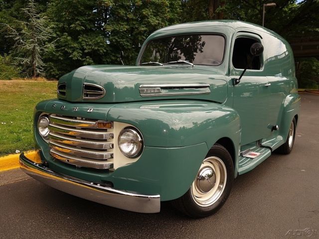 1950 Ford Panel Cloudmist Gray Summit Racing 302 V8 C4 Automatic Vega Box PDB 1950 Ford Other Pickups Panel