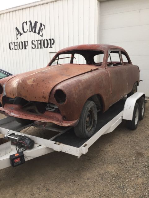 1950 Ford sedan project woody chopped Hotrod rat rod project sbc sbf flathead 1950 Ford Other