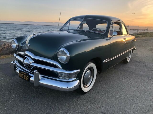 1950 Ford V8 Club Coupe V8 California Barn Find shoe box survivor 1950 Ford V-Eight Custom