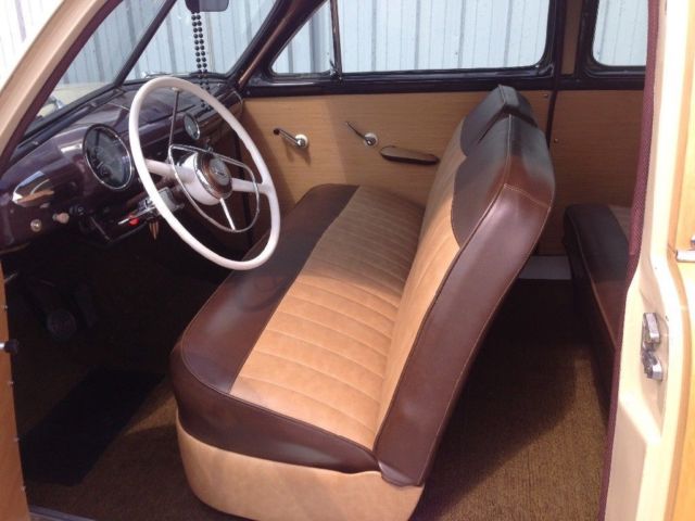 1950 Ford Ranch Wagon restored with modern drive train SO CAL car LS - photo 11