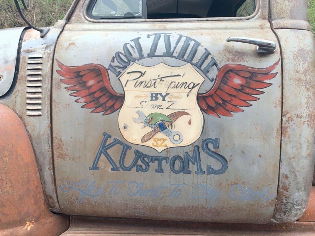 1950 GMC 100 Shortbed Bagged Rat Rod Old School Shop Truck - photo 10