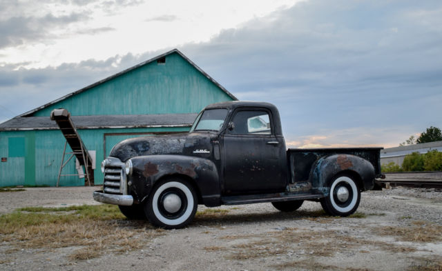 1950 GMC 100 3100 Chevrolet Chevy AD Patina Shop Truck Rat Rod LS Hot Shortbed 1950 GMC Other