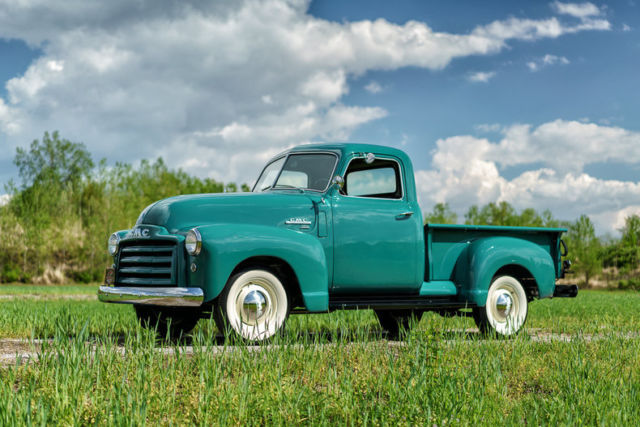 1950 GMC 100 Pickup Frame Off Restoration Inline 6 Cylinder 4 Speed 1950 GMC 100 Pickup