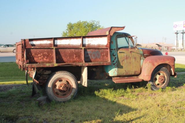 1950 GMC 350 DUMP TRUCK Very Rare , RUNS NEEDS RESTORE COMPLETEl 1950 GMC Dump Truck