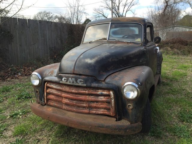 1950 GMC pickup 5 window patina rat rod, like 1947-1953 chevy 3100 1950 GMC Other