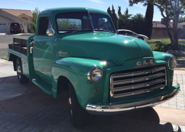 1950 GMC 3/4 ton flatbed pickup - photo 7