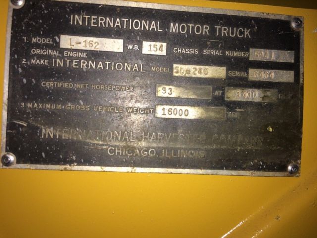 1950 International Harvester L-162 Standard - photo 8