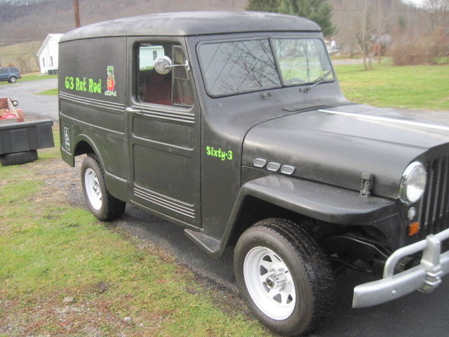1950 JEEP WILLYS OVERLAND WAGON/PANEL RAT ROD ON S10 FRAME AND RUNNING GEARS 1950 Willys WAGON/PANEL WAGON