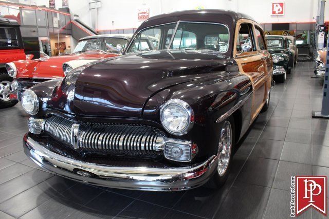 1950 Mercury "Woody Wagon" Black Cherry Metallic 1950 Mercury 'Woody' Station Wagon