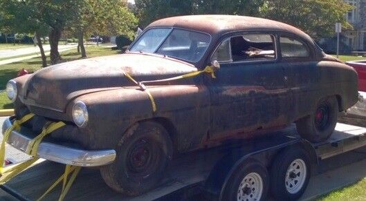 1950 mercury 2 door coupe Barn Find Lead Sled Rat Rod Ford Lincoln Street Rod 1950 Mercury Other
